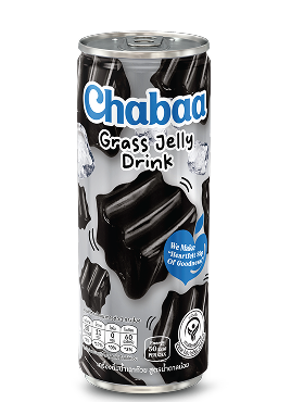 Grass Jelly Drink with Grass Jelly